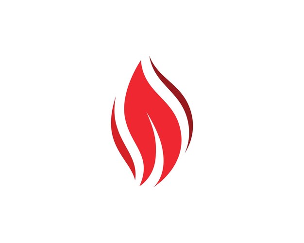 Fire flame Logo Template vector