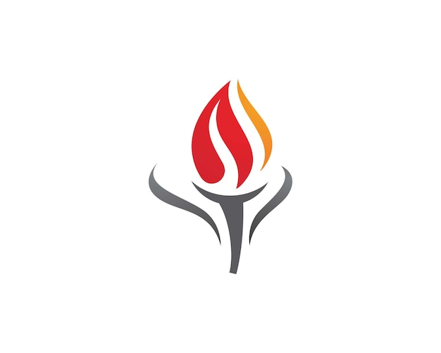 Fire flame Logo Template