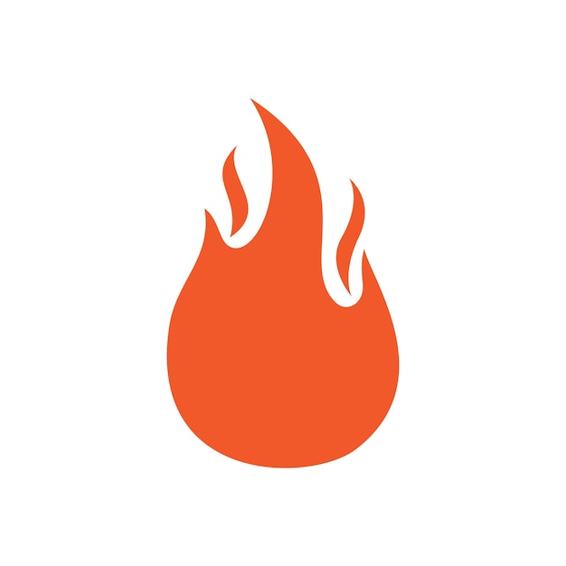 Vector fire flame logo