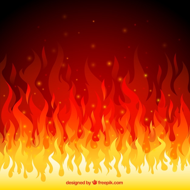 Fire flames background