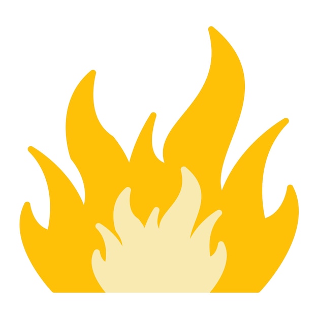 Fire Flat Illustration