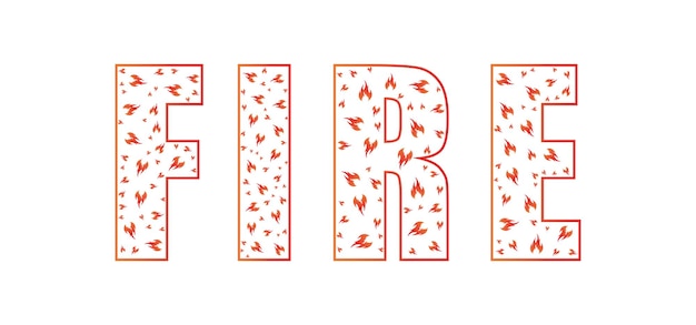 Fire Font