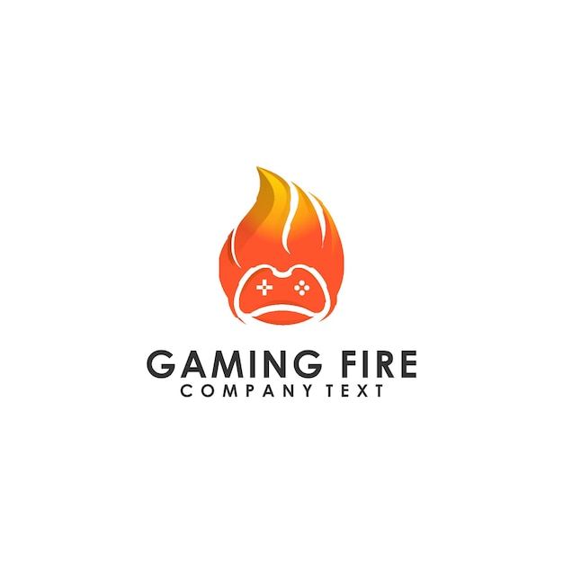 Fire games for game logo design-app.