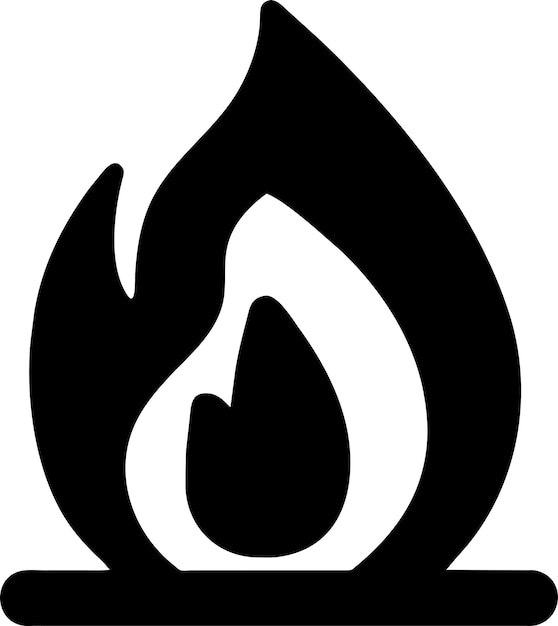 Vector fire icon design