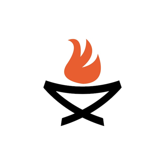 fire logo create fire icon burner attention icon