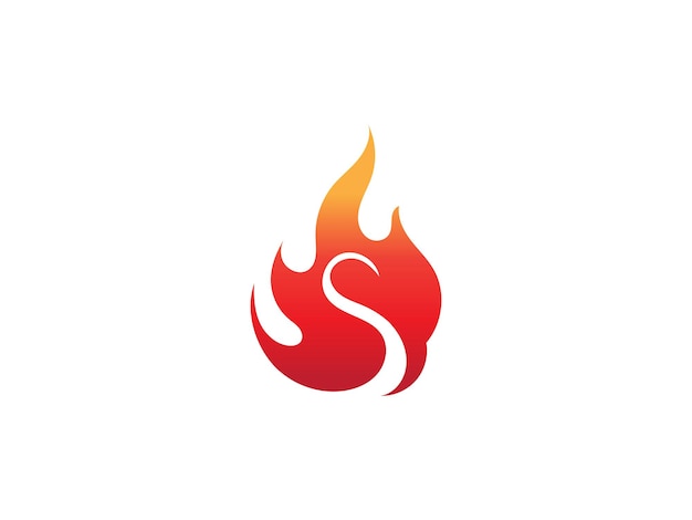 fire logo icon design template elements Fire flame vector icons