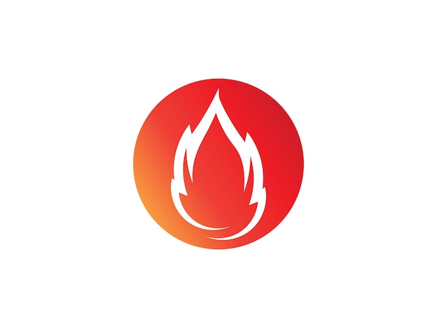 火のロゴアイコンのデザインテンプレート要素 火の炎のベクトルのアイコン