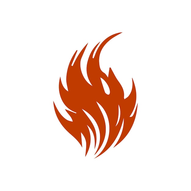 Fuoco logo vettore fuoco fiamma