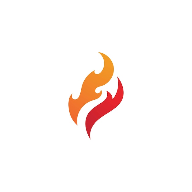 Fire logo vector illustration design