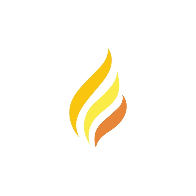 Fire logo vector illustration design