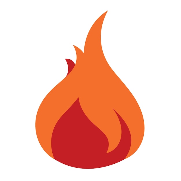 Vector fire logo