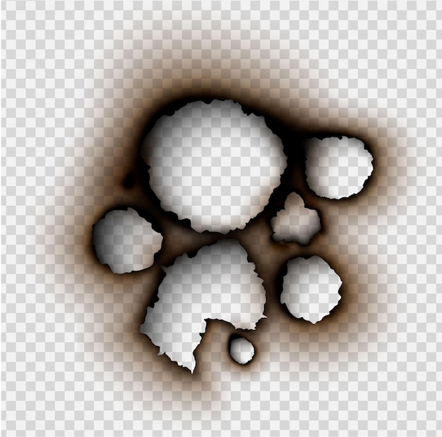 fire in paper