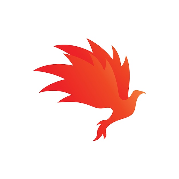 Vector fire phoenix