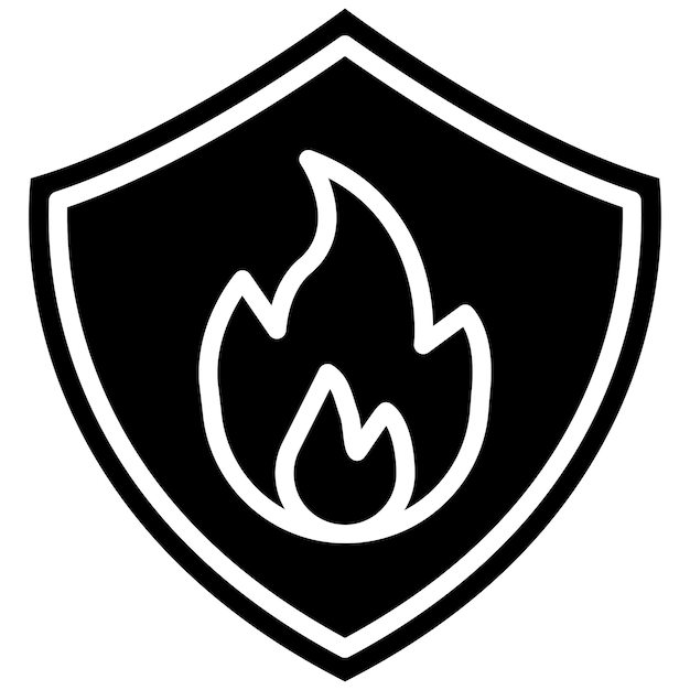 Fire Safety Vector Illustration Style