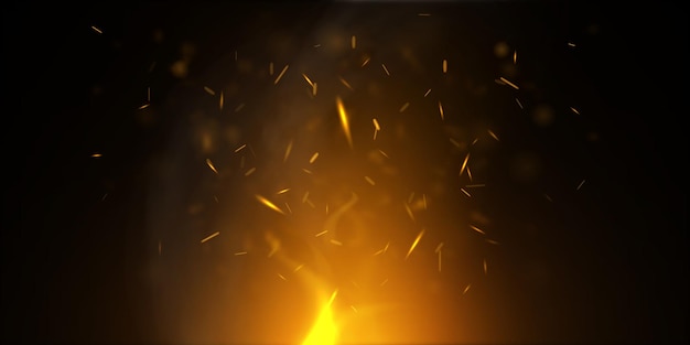 Vector fire spark background vector fire sparks sparks png fire particles fire spark background