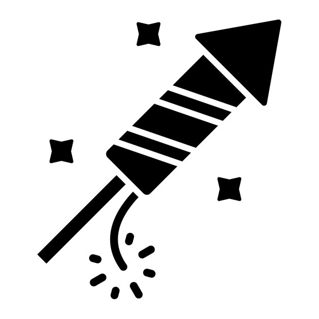 Vector firecracker icon