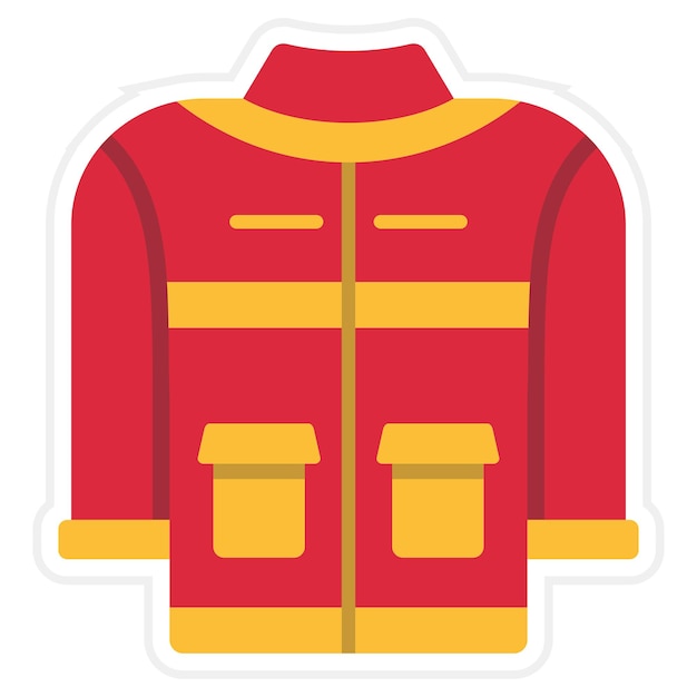 Firefighter Jacket Icon