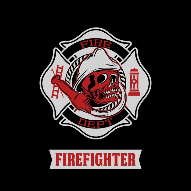 Firefighter skull