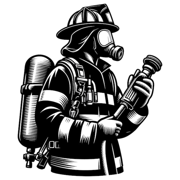 소방관 Svg 파일fire Fighter Cricut Amp 실루 파일first Responder Svggift For Father Fire