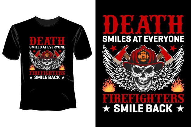 Firefighter T Shirt Design