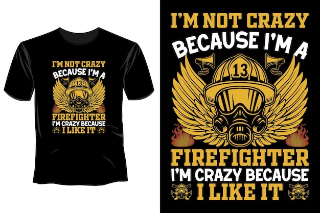 Firefighter T Shirt Design