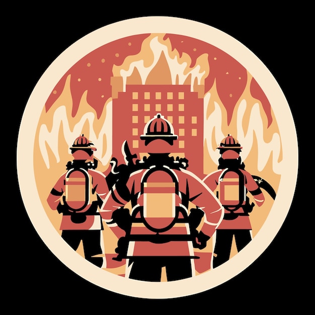 Firefighter Tshirt design