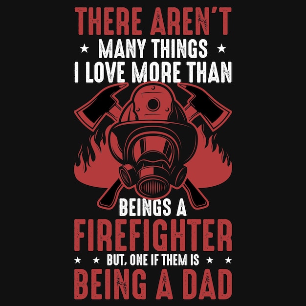 Firefighters tshirt design