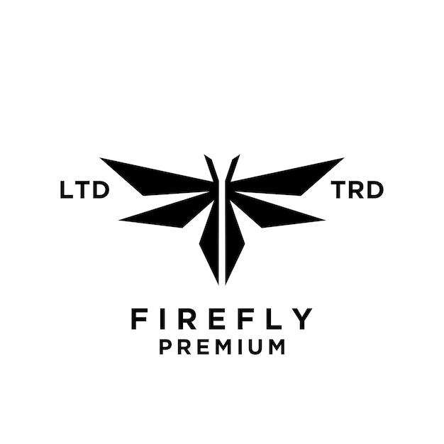 Firefly abstract logo icon design