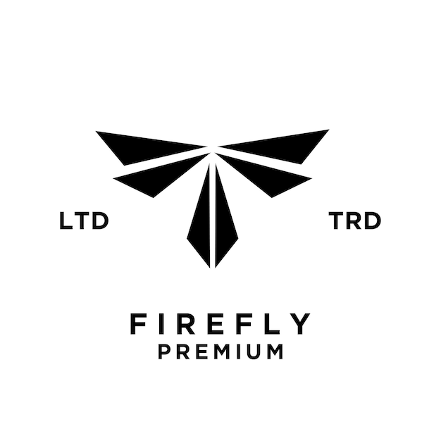 Firefly abstract logo icon design