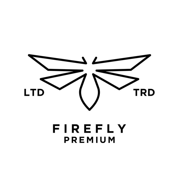 Firefly abstract logo icon design