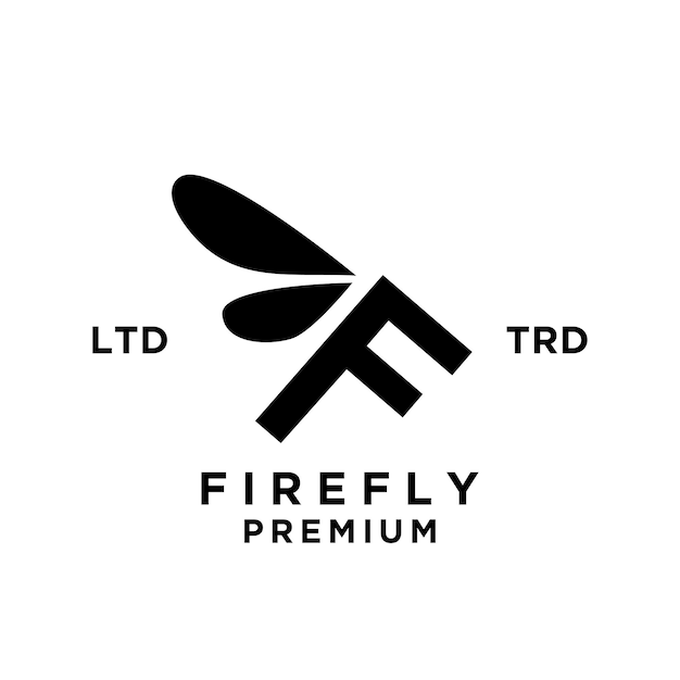 Firefly abstract logo icon design