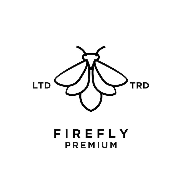 Firefly abstract logo icon design