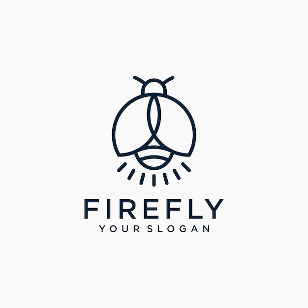 Firefly Logo design template.