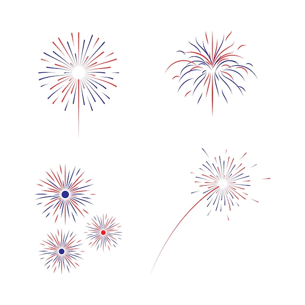 Firework illustration design