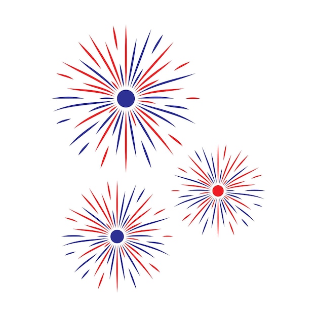 Firework illustration design