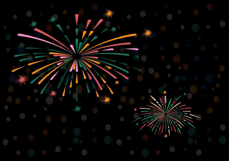 Vector firework