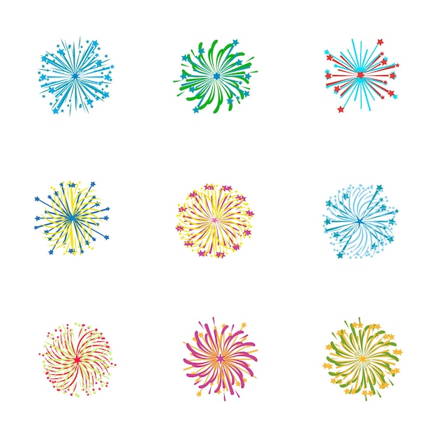 Fireworks element bundle