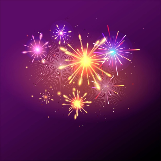 fireworks salute night sky sky flashes light holiday holidays night sky