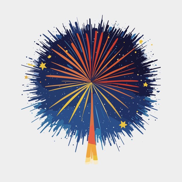 Vector fireworks vector