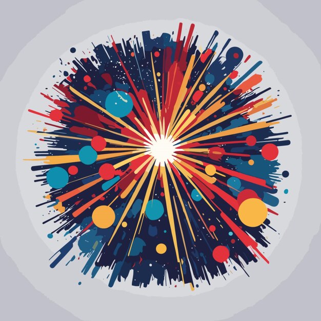 Vector fireworks vector