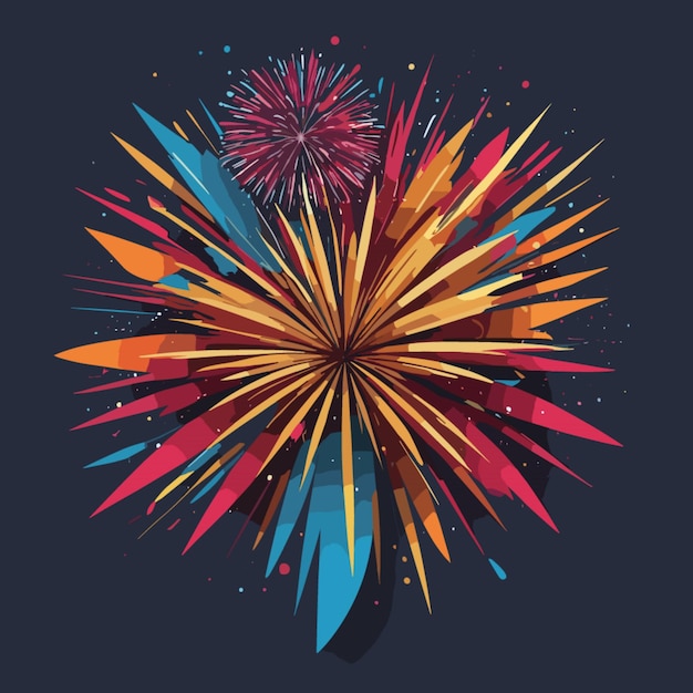 Vector fireworks vector