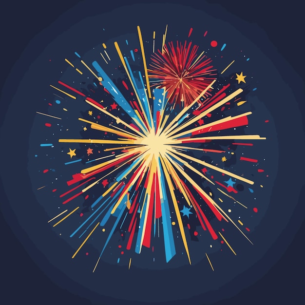 Fireworks vector