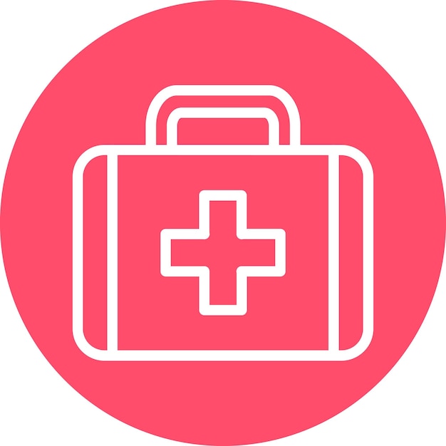 First Aid Kit Icon Style