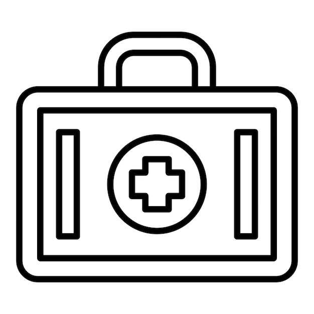 First Aid Kit Icon Style