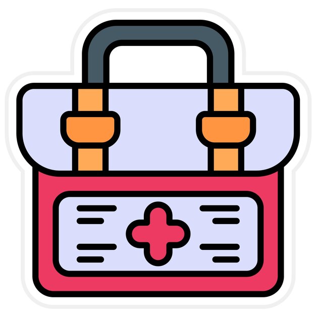 Vector first aid kit icon vector image can be used for donations