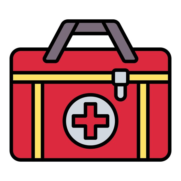 Vector first aid kit icon