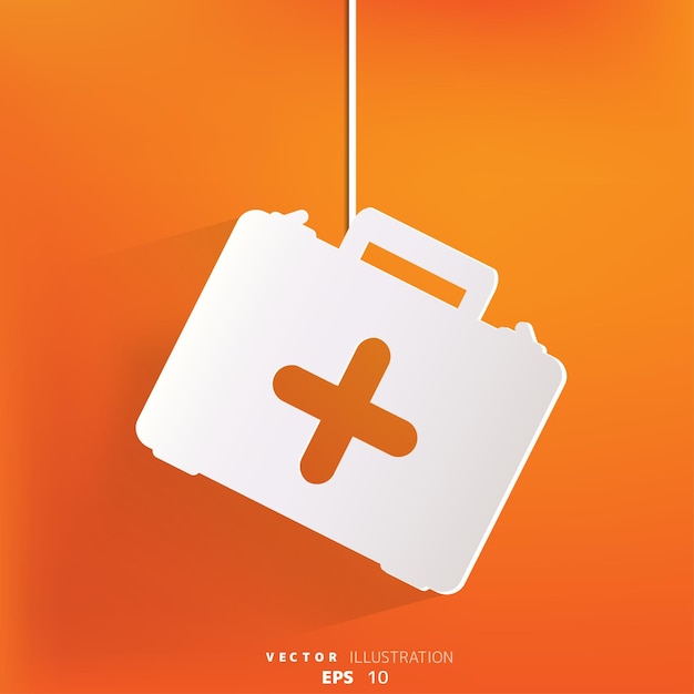 First aid kit icon