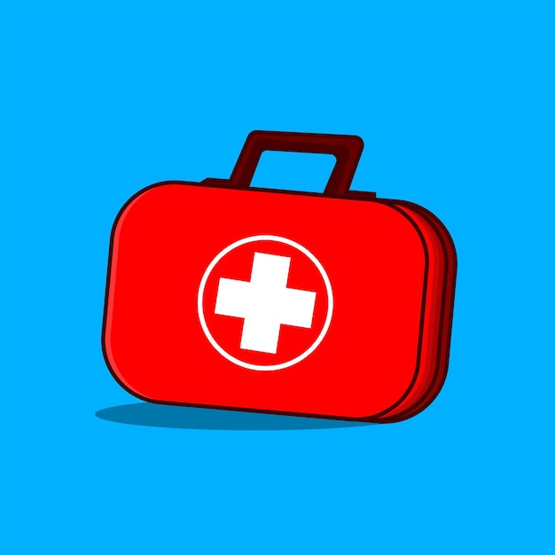 First aid kit illustration