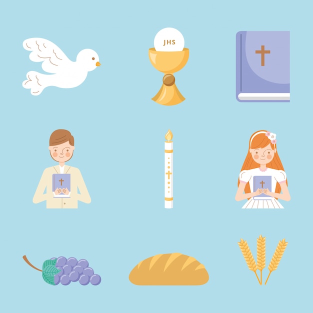 First communion icons