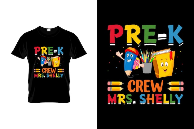 First Day of school T-shirt Design or First Day of school poster Design or First Day of school illus